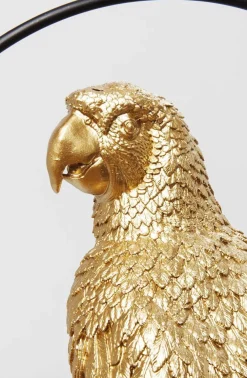 KARE Design Roikkuvat Koriste-Esineet*Swinging Parrot Papukaija Ripustettava Koriste-esine, Kulta