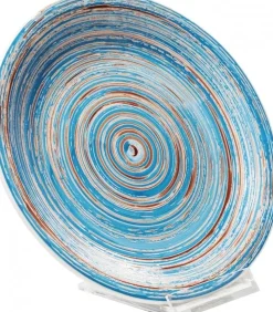 KARE Design Lautaset*Swirl Blue Lautanen, Sininen Ø19cm