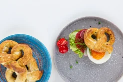 KARE Design Lautaset*Swirl Blue Lautanen, Sininen Ø19cm