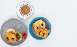 KARE Design Lautaset*Swirl Blue Lautanen, Sininen Ø19cm