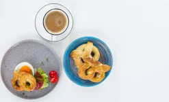 KARE Design Lautaset*Swirl Blue Lautanen, Sininen Ø19cm