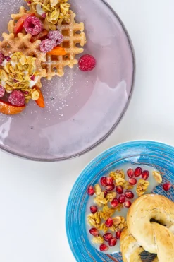 KARE Design Lautaset*Swirl Blue Lautanen, Sininen Ø19cm