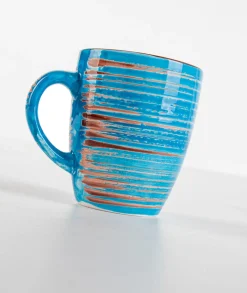 KARE Design Kulhot*Swirl Blue Muki, Sininen