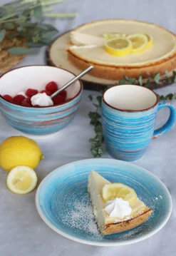 KARE Design Kulhot*Swirl Blue Muki, Sininen