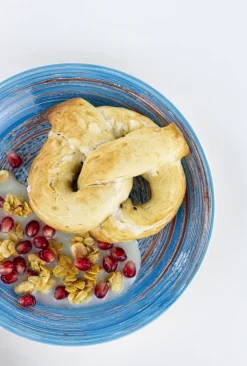 KARE Design Lautaset*Swirl Blue Syvä Lautanen, Sininen Ø21cm