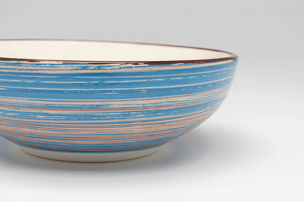 KARE Design Mukit*Swirl Kulho Sininen Ø18cm