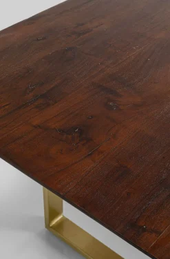 KARE Design Pöydät*Symphony Dark Pöytä, Messinki 200x100cm