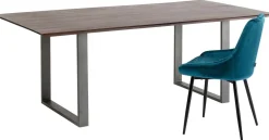 KARE Design Pöydät*Symphony Dark Pöytä, Raaka Metalli 180x90cm