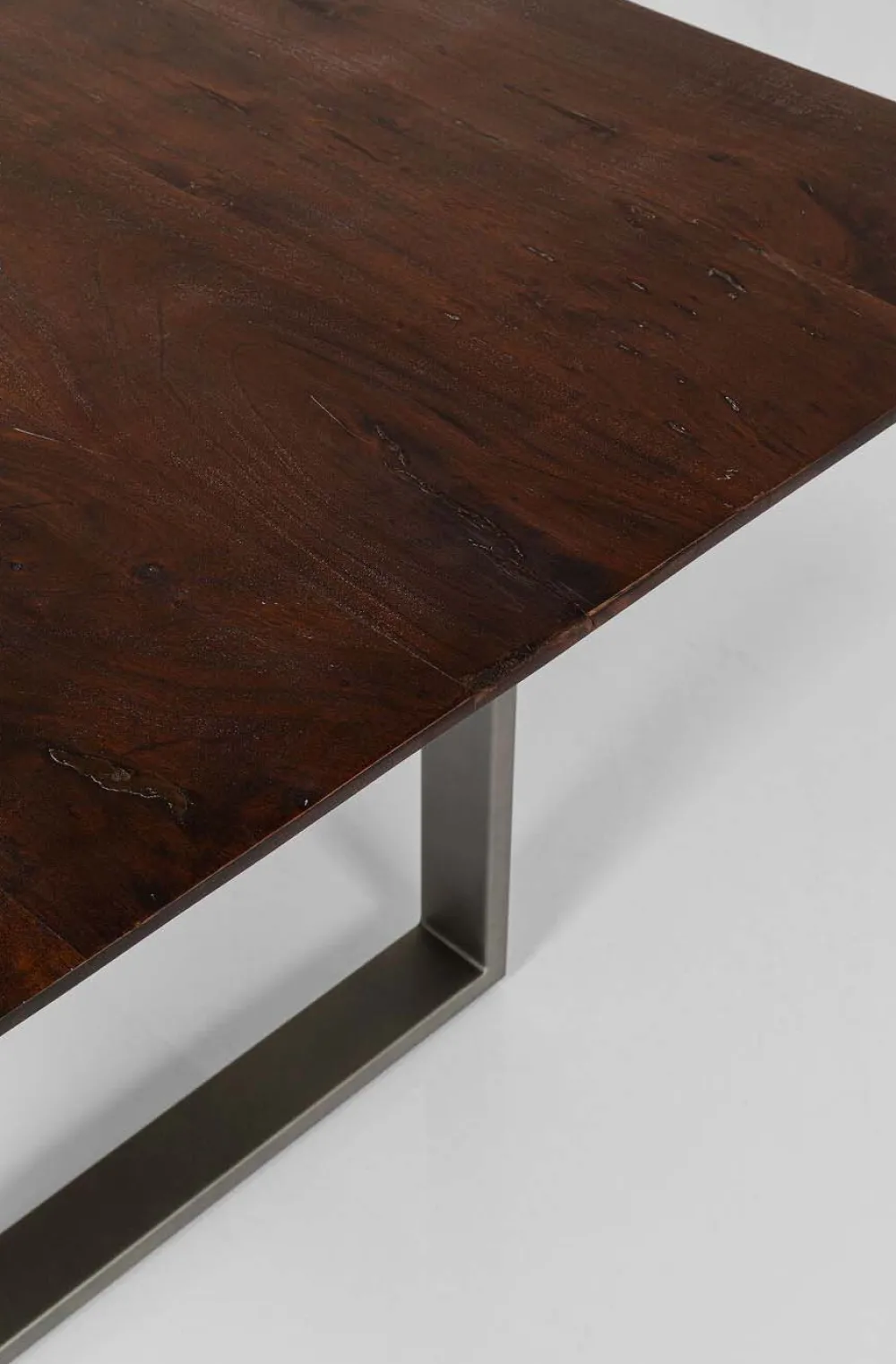 KARE Design Pöydät*Symphony Dark Pöytä, Raaka Metalli 180x90cm