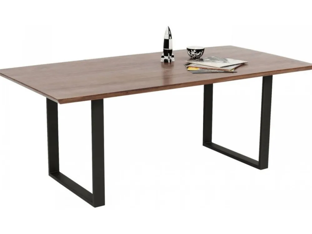 KARE Design Pöydät*Symphony Dark Pöytä, Raaka Metalli 200x100cm