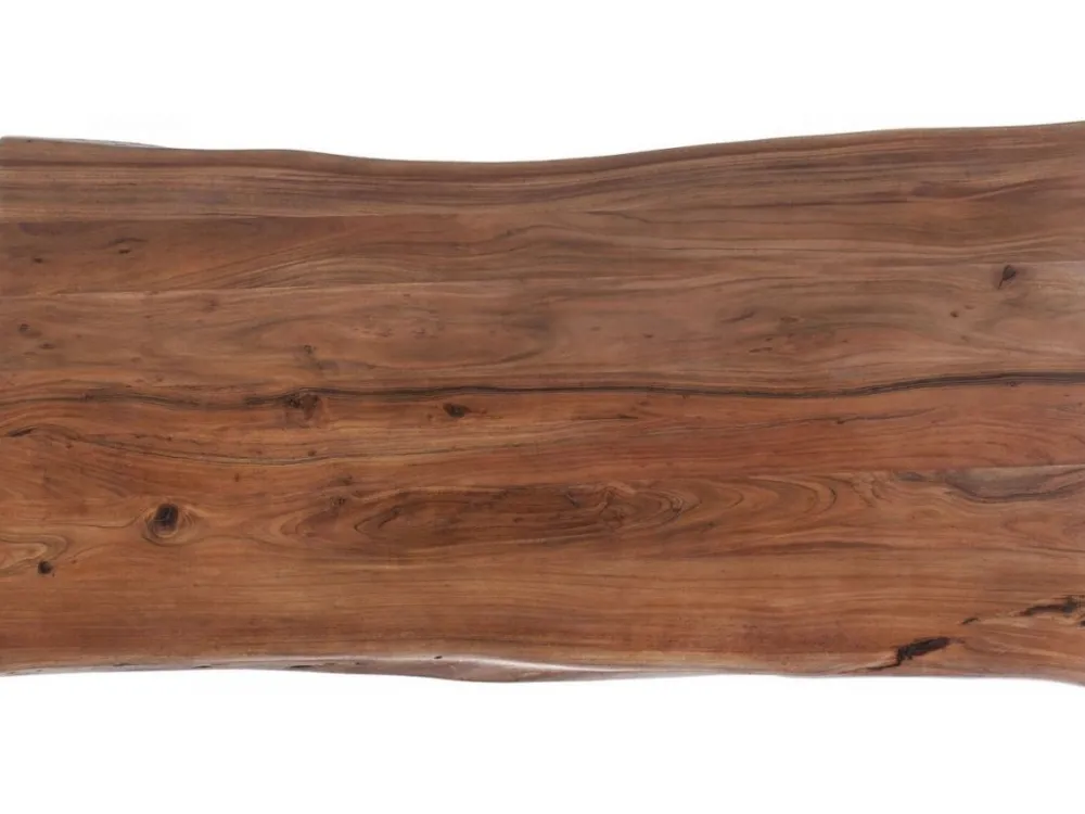 KARE Design Pöydät*Symphony Dark Pöytä, Raaka Metalli 200x100cm