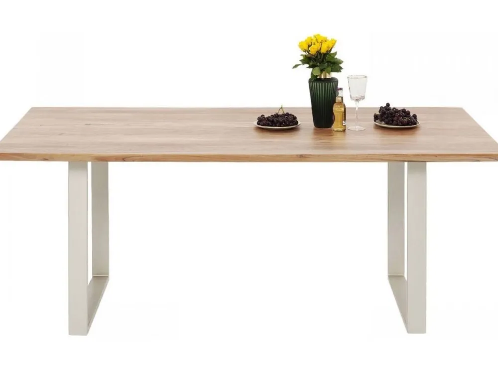 KARE Design Pöydät*Symphony Pöytä, Hopea 200x100cm