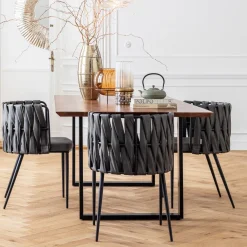 KARE Design Pöydät*Symphony Pöytä, Musta 200x100cm