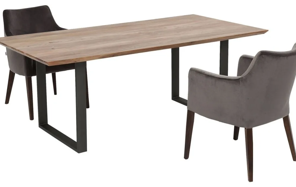 KARE Design Pöydät*Symphony Pöytä, Raaka Metalli 160x80cm