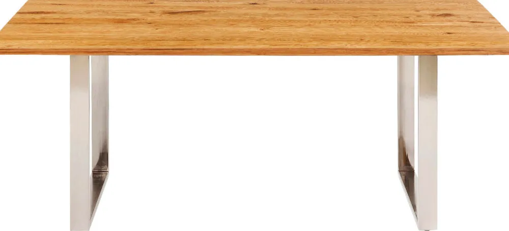 KARE Design Pöydät*Symphony Pöytä Tammi/kromi 180x90cm