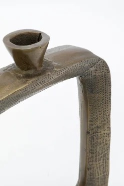 KARE Design Lyhdyt|Kynttilänjalat*Tanu Kynttilänjalka Messinki 40cm