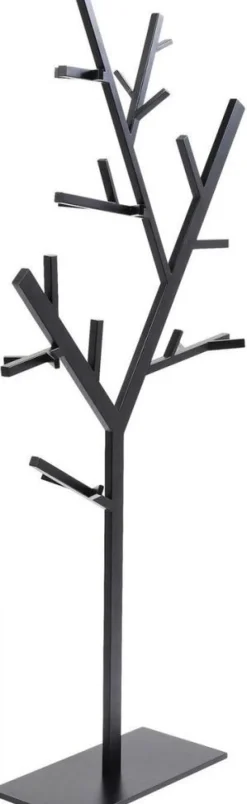 KARE Design Jalalliset Vaatenaulakot*Technical Tree Vaatenaulakko, Musta