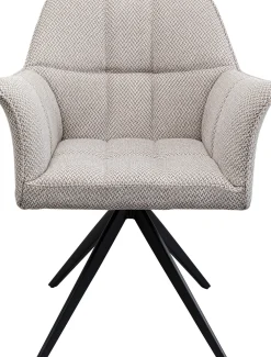 KARE Design Tuolit*Thinktank Kääntyvä Nojatuoli, Harmaa