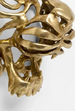 KARE Design Seinäkoristeet*Tiger Tiikeri Seinäkoriste, Kulta