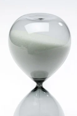 KARE Design Koriste-Esineet*Timer Black Tiimalasi, Musta 20cm