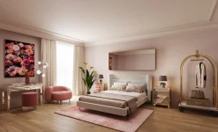 KARE Design Sängyt*Tivoli Ecru Sänky 180x200cm