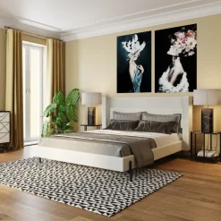 KARE Design Sängyt*Tivoli Ecru Sänky 160x200cm