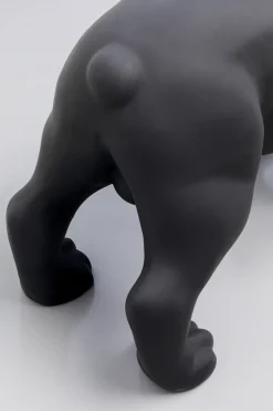 KARE Design Jalalliset Koriste-Esineet*Toto Teen Koira Patsas, Figuuri, Matta Musta 90cm