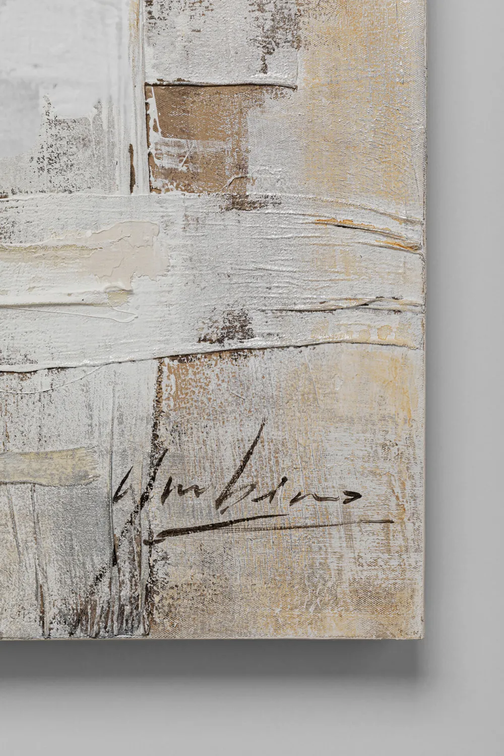 KARE Design Taulut|Olohuone*Treccia Canvas Taulu 120x120cm