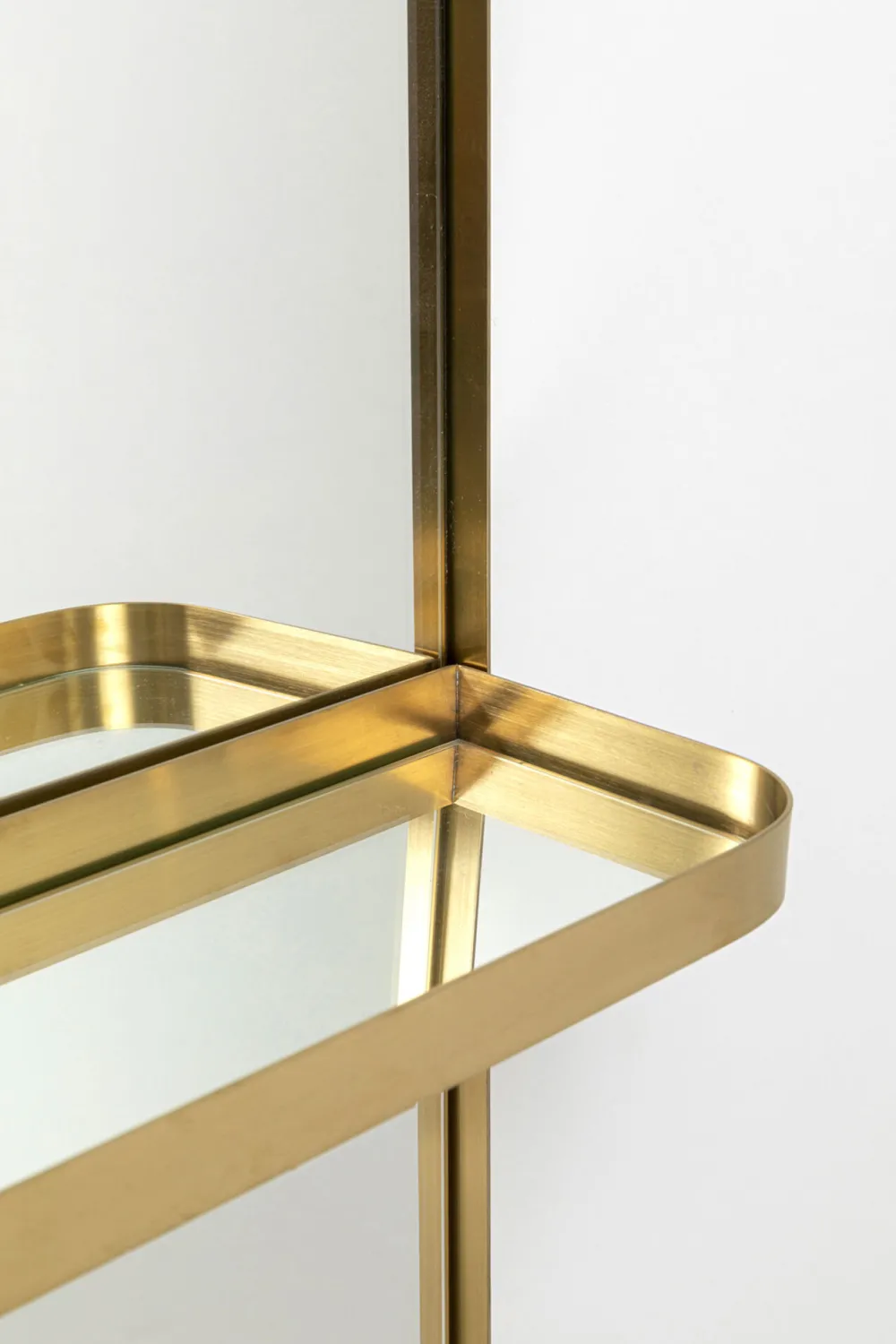 KARE Design Peilit*Tristan Vaatenaulakko Peilillä, Messinki 150x76cm