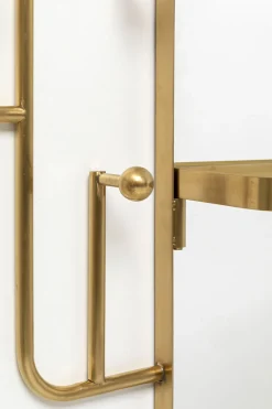 KARE Design Peilit*Tristan Vaatenaulakko Peilillä, Messinki 150x76cm