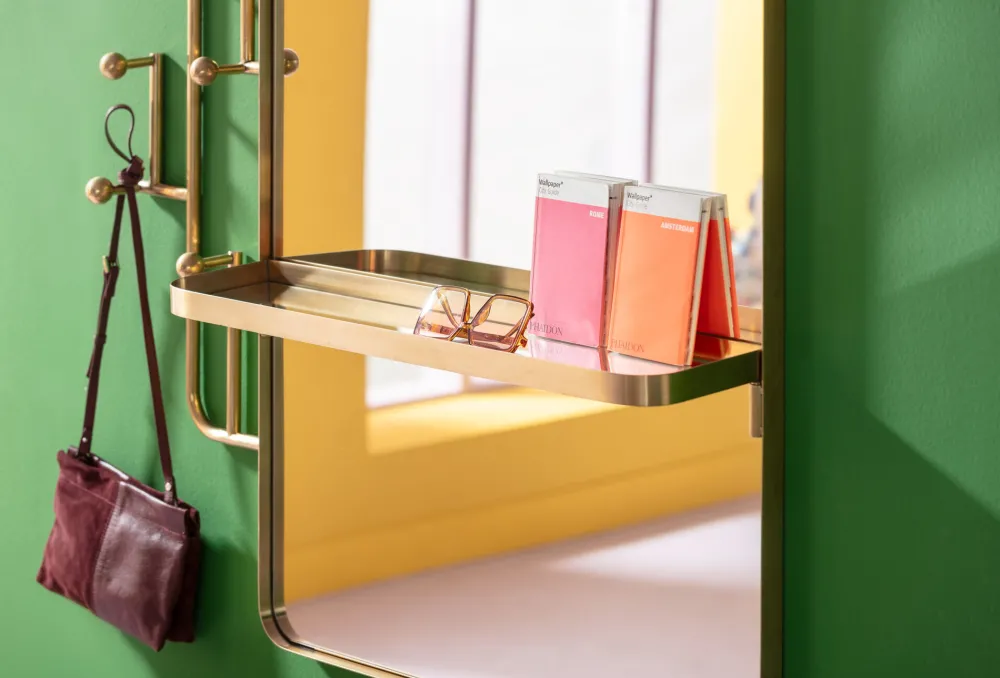 KARE Design Peilit*Tristan Vaatenaulakko Peilillä, Messinki 150x76cm