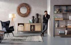 KARE Design Nojatuolit*Tudor Nojatuoli, Samettia, Musta