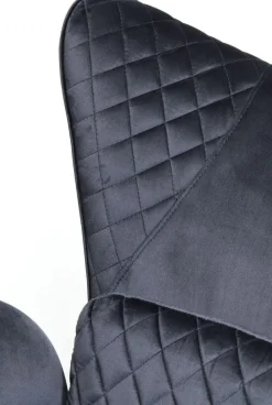 KARE Design Nojatuolit*Tudor Nojatuoli, Samettia, Musta