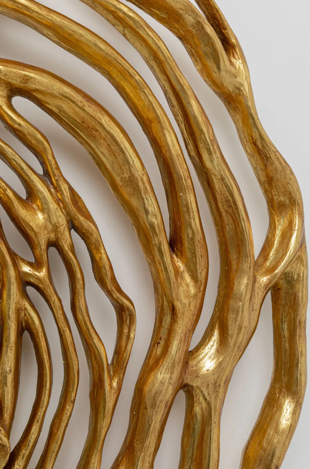 KARE Design Peilit*Twiggy Seinäpeili, Kulta Ø121cm