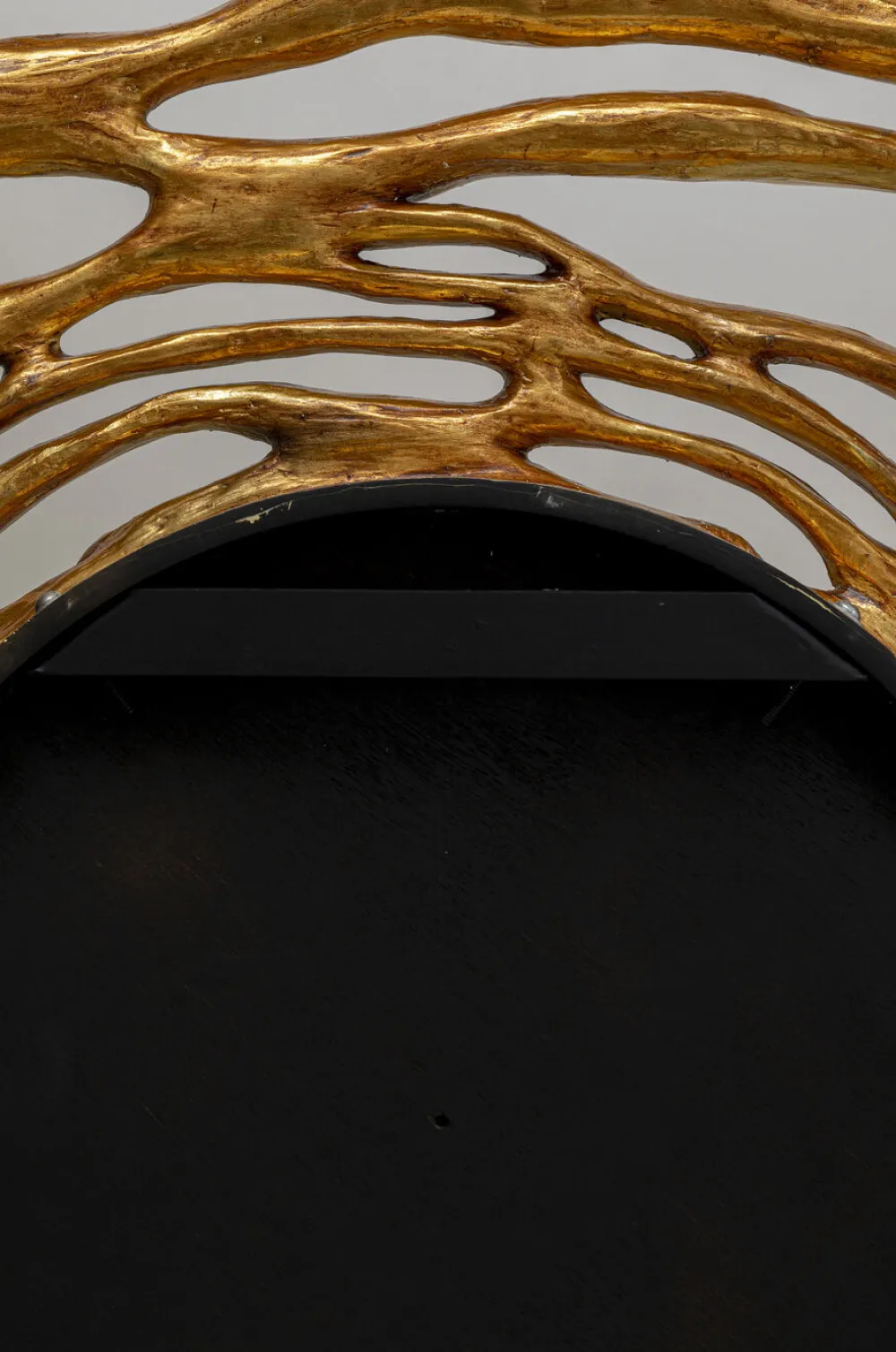 KARE Design Peilit*Twiggy Seinäpeili, Kulta Ø121cm