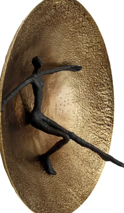 KARE Design Seinäkoristeet*Umano Seinäkoriste, Messinki Ø59cm