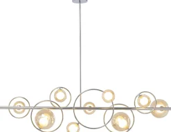 KARE Design Riippuvalaisimet*Universe Riippuvalaisin Kromi 110cm