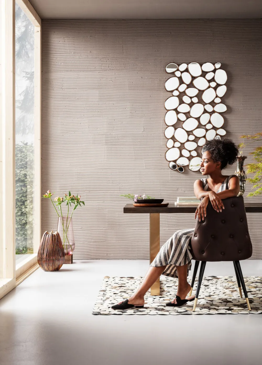 KARE Design Tuolit*Urban Desire Tuoli, Ruskea