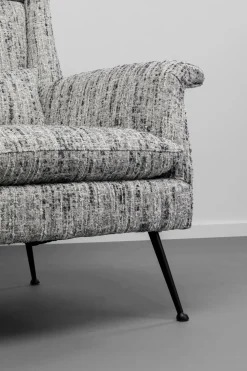 KARE Design Nojatuolit*Vegas Forever Melange Salt & Pepper Nojatuoli