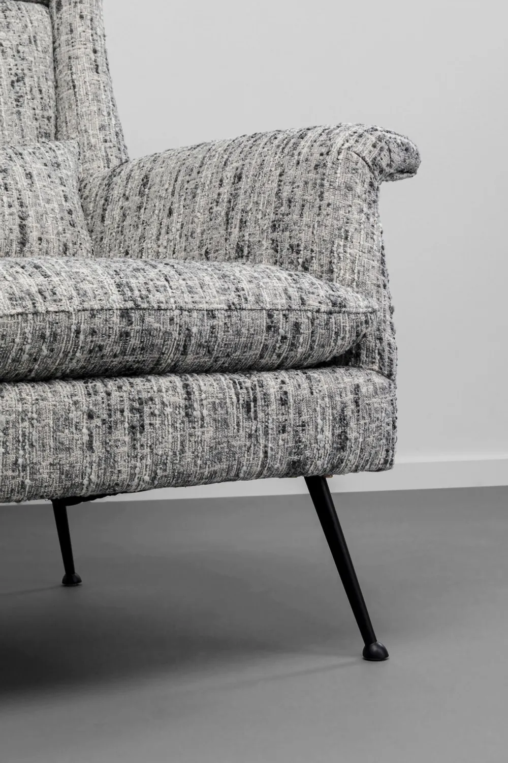 KARE Design Nojatuolit*Vegas Forever Melange Salt & Pepper Nojatuoli