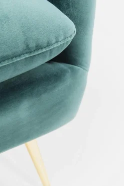 KARE Design Nojatuolit*Vegas Forever Nojatuoli, Sinivihreä
