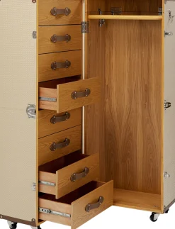 KARE Design Kaapit*Venezia Iso Matkalaukku Vaatekaappi, Kermanvärinen