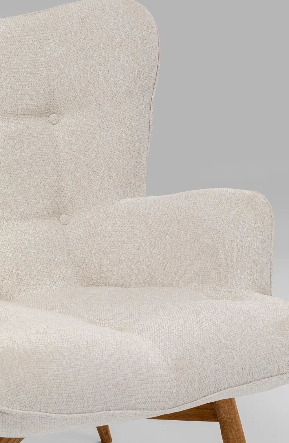 KARE Design Nojatuolit*Vicky Nojatuoli, Kermanvärinen