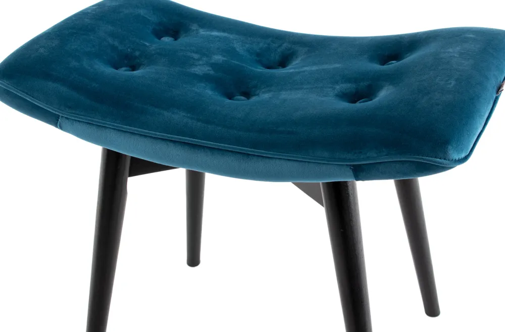 KARE Design Rahit Ja Jakkarat*Vicky Velvet Tuoli, Rahi, Sinivihreä 59x37cm