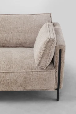 KARE Design Sohvat|Olohuone*Victor Sohva, 3-istuttava, Beige 233cm