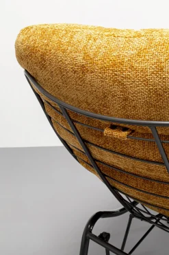 KARE Design Olohuone|Nojatuolit*Vienna Kääntyvä Nojatuoli + Rahi Keltainen