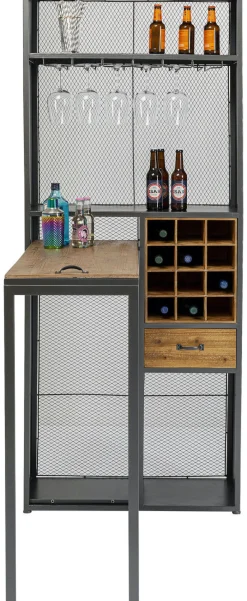 KARE Design Baarit*Vinoteca Baarikaappi Pöytätasolla 80x201cm