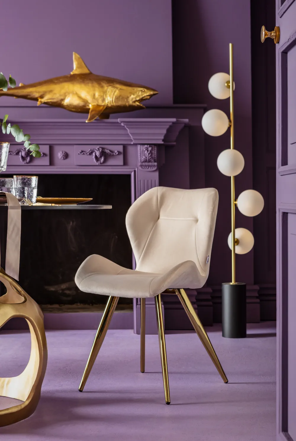 KARE Design Tuolit*Viva Tuoli, Kermanvärinen