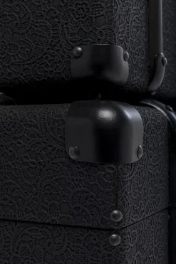 KARE Design Senkit|Olohuone*Voyage Säilytyslaatikot Musta (3/Setti)