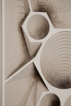 KARE Design Seinäkoristeet*Vulcano Ten Taulu 80x120cm